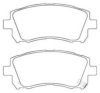 AISIN ASN-2040 Brake Pad Set, disc brake